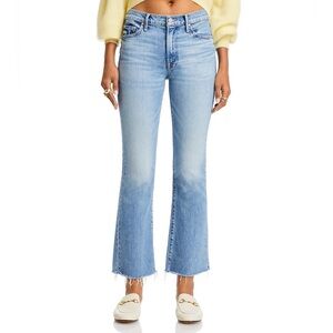 Mother Superior The Outsider Flood Fray Jeans in Are We There Yet? - Size 31